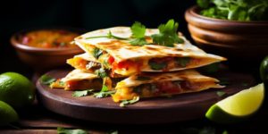 Freshly Made Quesadillas